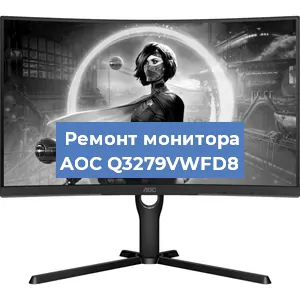 Замена конденсаторов на мониторе AOC Q3279VWFD8 в Воронеже